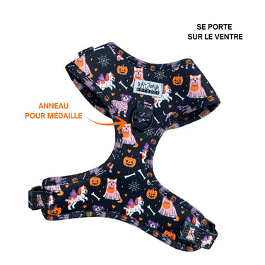 Harnais pour chien en H - Spooky